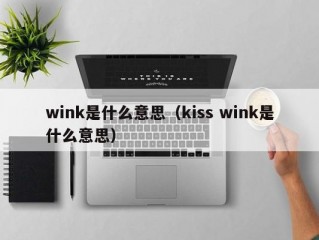 wink是什么意思（kiss wink是什么意思）