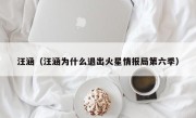 汪涵（汪涵为什么退出火星情报局第六季）