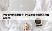 中超积分榜最新比分（中超积分榜最新比分排名查询）