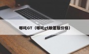 哪吒GT（哪吒gt敞篷版价格）