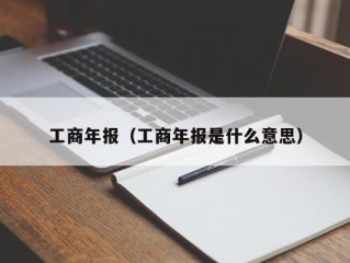 工商年报（工商年报是什么意思）